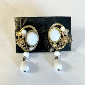 Vintsge Old New Deadstock Drop Earrings